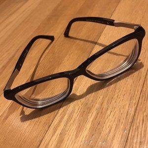 Swarovski ELINA SW 5117 001 Black Womens Wayfarer Full Rim Eyeglasses 54-16-140